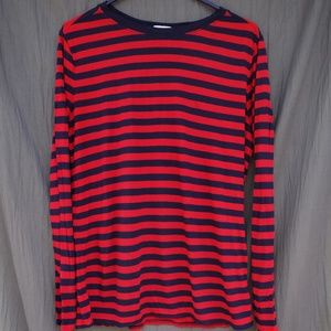 BOGO Red and Blue Striped GAP Long Sleeve